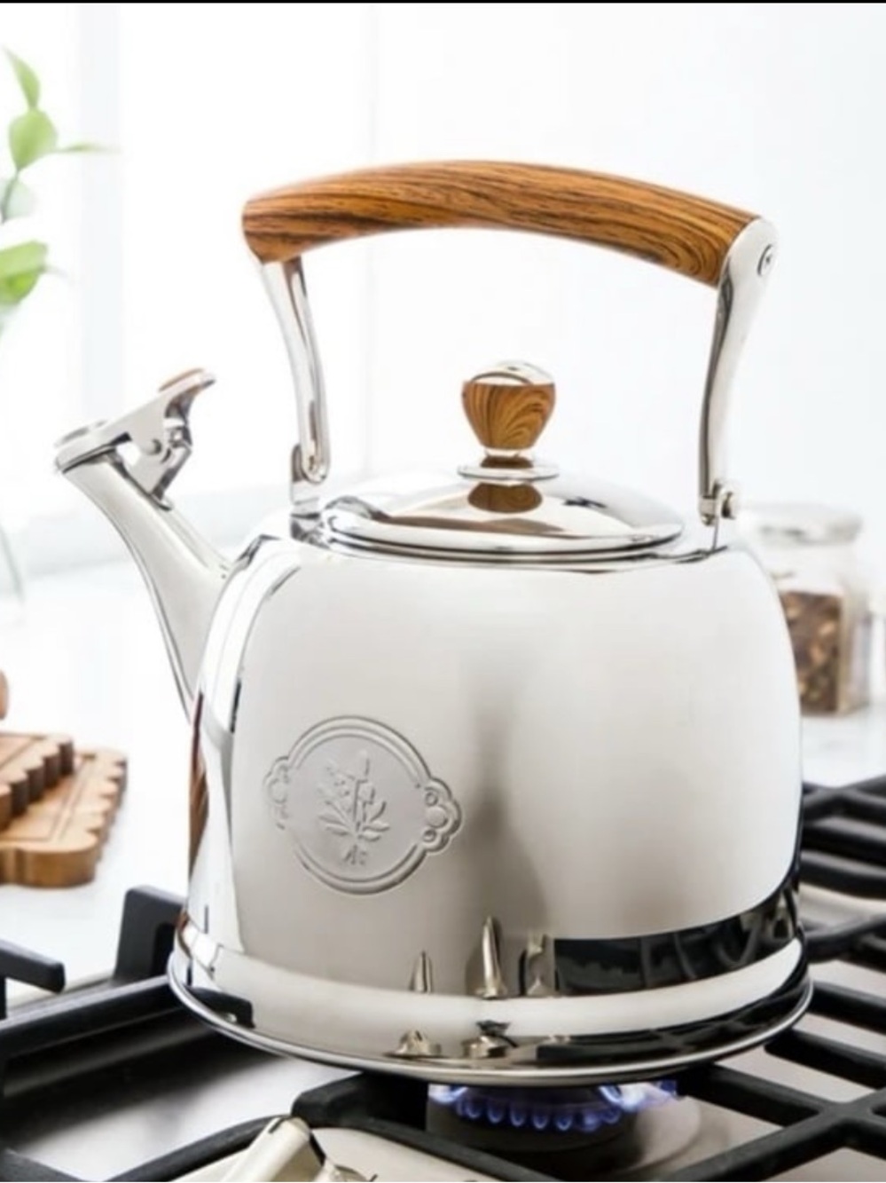Stainless Steel 1.8-Quart Tea Kettle- The Pioneer Woman